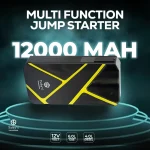 Toby's New X12 Multifunction Portable Car Jump Starter Power Bank 12000mah (44.4Wh)12v Emergency Charger - Image 5