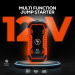 Toby's X8 Powerful Jump Starter for Cars 8000mAh and 29.6WH with Wireless Power Bank For Electronic Devices - Image 7