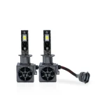 Toby's New S85 PRO 2024 Upgraded H11/H8/H9 170W Tested LED Headlight Bulbs,17000LM/pair Super Bright, Headlights Conversion Kit 6500K Xenon White, Halogen Replacement with Fan ,Pack of 2 - Image 2