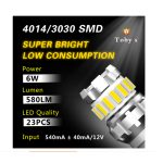 T15 F2 18 SMD-W Aluminium  Error Free Signal Licence Plate Light - Image 5