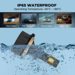 Toby's T180 Pro 9006 2 Pieces 360W Original Tested LED Headlight Bulb Assembly 36000 Lumens 180W/Piece Xtreme Bright With Color Temperature 6500K - Image 5