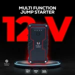 Toby's X16 Multifunction Portable Car Jump Starter Power Bank 16000mah 12v Emergency Charger - Image 3