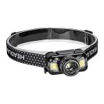 Tobys Headlamp-03 With Portable Motion Sensor LED Headlight Powerful Headlamp COB Flashlight Torch head light For Camping Fishing Cycing - Image 2