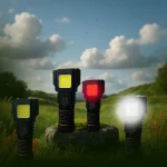 Toby's High-Power Multifunction Flashlight with 6*T6 Bulbs and COB Side Lights ? Rechargeable Waterproof and Ultra-Bright for Outdoor Use - Image 9