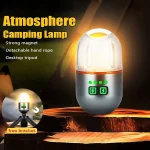 Toby's Portable Camping Tent Lamp Flashlight 400mAh 9 Light Modes for Outdoor Hiking - Image 2