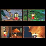 Toby's CPL-T06 Portable Camping USB Charging Lamp Tent Outdoor Lamp | Rechargeable Emergency Light LED Carrying Light, Lantern Rainproof Shield Ultralight Lamp, Rechargeable Camping Lantern Light (Red) - Image 7