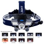Tobys Headlamp 05 Ultra Bright 21 LED Headlight Flashlight with Power Indicator 12000 Lumen USB Rechargeable Headlamps - Image 6