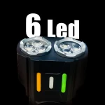 Toby's High-Power Multifunction Flashlight with 6*T6 Bulbs and COB Side Lights ? Rechargeable Waterproof and Ultra-Bright for Outdoor Use - Image 8