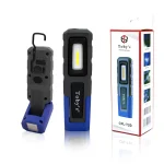 Toby's New COB/SMD LED Workshop Lamp Inspection Lights with Hook and Magnetic Holder, Double Power LED Camping Lamp for Car Repair Workshop Camping (CPL-T20)