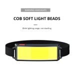 Tobys Headlamp 04 COB Headlight USB Rechargeable Light LED Floodlight Outdoor Camping Head-Mounted Strong Headlight Daily Use - Image 5
