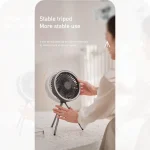 Toby's New CPL-T16 Tripod Fan 3in1 with Light for Outdoor Camping (Grey) - Image 7