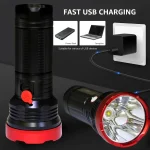 Toby's Rechargeable LED Flashlight - 2500 Meters Long Range - SST40 LED 2000 Lumen Bright Powerful Torch Light - High Strength Aluminium Alloy - Long Lasting Battery Life - Image 6