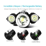 Toby's LED Tactical Flashlight 1000 Lumens Electric Torch Ultra-Bright Handheld Travel Flashlight Rechargeable Waterproof Zoomable 4 Modes for Outdoor, Camping, Biking, Hiking, Emergency - Image 5