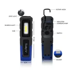 Toby's New COB/SMD LED Workshop Lamp Inspection Lights with Hook and Magnetic Holder, Double Power LED Camping Lamp for Car Repair Workshop Camping (CPL-T20) - Image 6