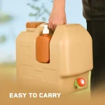 Tobys 20L Camping Water Container Large Capacity Food Grade HDPE Water Storage Jug with Spigot And Handle for Outdoor Travel And Household Use - Image 3
