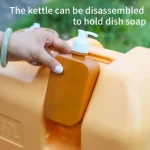 Tobys 20L Camping Water Container Large Capacity Food Grade HDPE Water Storage Jug with Spigot And Handle for Outdoor Travel And Household Use - Image 5