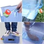 Tobys 22L Pure Water Bucket Large Capacity Food Grade HDPE Water Storage Container with Tap And Handle for Camping, Travel And Household Use - Image 9