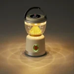 Toby's CPL-T40 Portable Camping Lantern 2400mAh Rechargeable LED Light, 250 Lumens, 5 Modes, Magnetic Base & Hanging Ring (62H Runtime) - Image 2