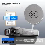 Toby&rsquo;s PB-01 10000mAh Power Bank 22.5W Fast Charging 3 in 1 AC Charger with Built-in Lightning & Type-C Cables, USB-A & Type-C Outputs - Image 6